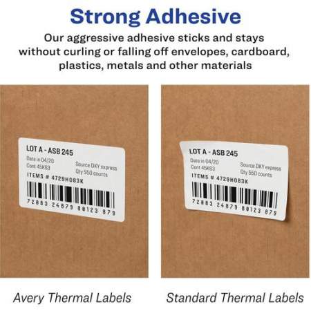 Avery Direct Thermal Roll Multipurpose Labels (4151)