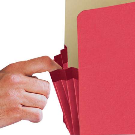 Smead Colored Straight Tab Cut Legal Recycled File Pocket (74241)