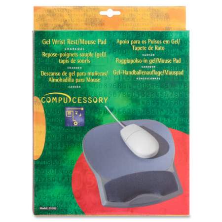 Compucessory Gel Wrist Rest with Mouse Pads (55302)