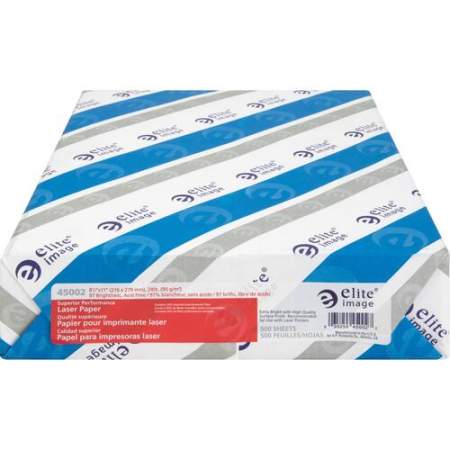 International Paper Laser Print 8.5x11 Laser Recycled Paper - White - Recycled - 30% (45002)