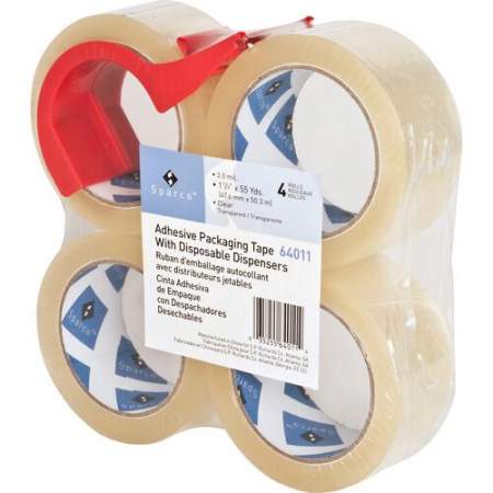 Sparco Heavy-duty Packaging Tape with Dispenser (64011)