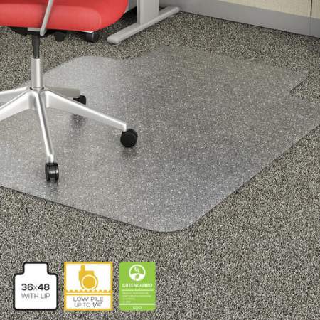 Lorell Low Pile Wide Lip Economy Chairmat (02157)