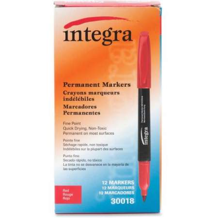 Integra Permanent Fine Point Markers (30018)