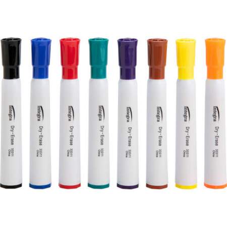 Integra Chisel Point Dry-erase Markers (33311)