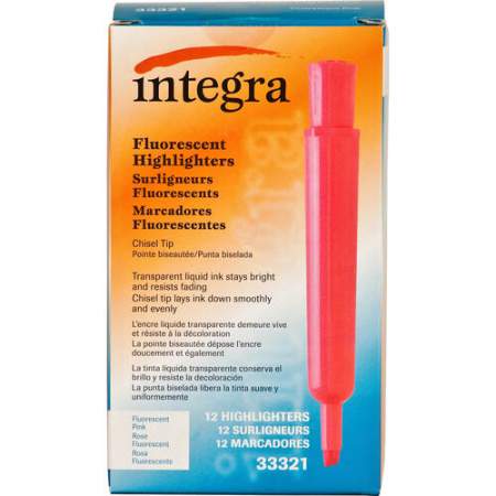 Integra Chisel Desk Liquid Highlighters (33321)