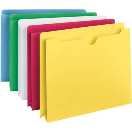 Smead Colored Straight Tab Cut Letter Recycled File Jacket (75688)