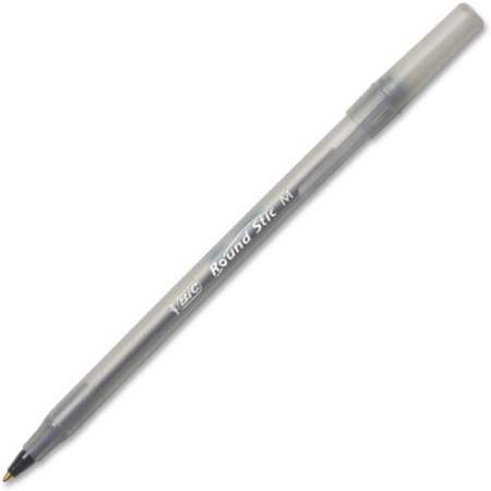 BIC Round Stic Ballpoint Pens (GSMP101BK)