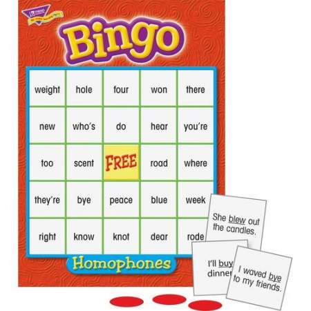 TREND Homonyms Bingo Game (6132)