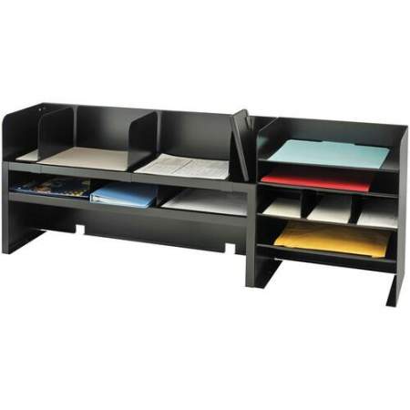 MMF Raised Shelf Design Desk Organizer (2061DOBK)