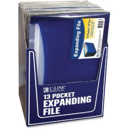 C-Line 13-Pocket Stand-up Expanding File (48235)