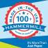 Hammermill Paper for Copy 8.5x14 Laser, Inkjet Colored Paper - Blue - Recycled - 30% (103317)