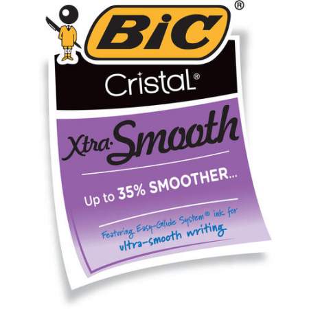 BIC Classic Cristal Ballpoint Pens (MSP101BE)