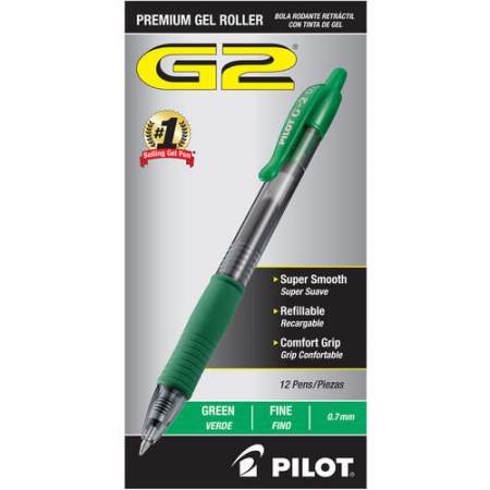 Pilot G2 Retractable Gel Ink Rollerball Pens (31177)