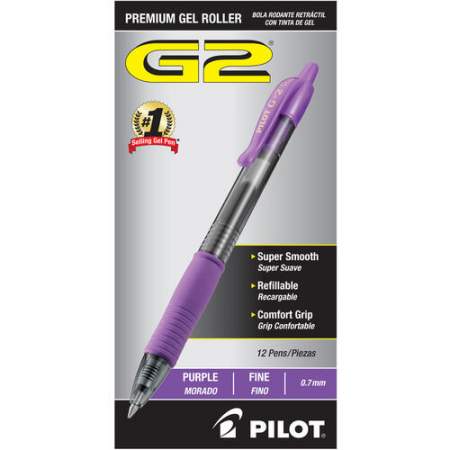 Pilot G2 Retractable Gel Ink Rollerball Pens (31175)
