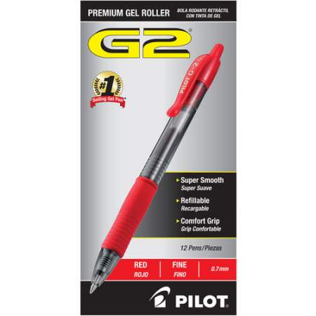 Pilot G2 Retractable Gel Ink Rollerball Pens (31172)