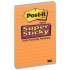 Post-it Super Sticky Electric Glow Lined Notes (4621SSAN)