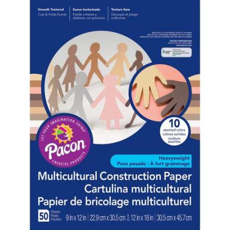 SunWorks Multicultural Construction Paper (9512)