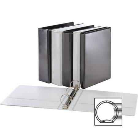 Business Source Round Ring Standard View Binders (09979)
