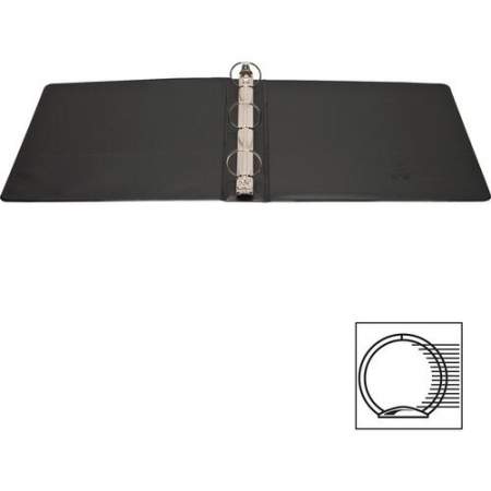 Business Source Round Ring Standard View Binders (09982)