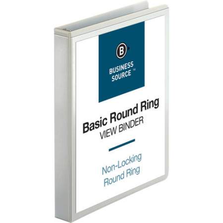 Business Source Round-ring View Binder (09953)