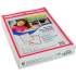 C-Line Reusable Dry Erase Pocket - Study Aid (40814)