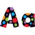 TREND Ready Letter Neon Dots (79754)