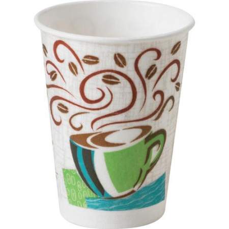 Dixie PerfecTouch Insulated Paper Hot Coffee Cups by GP Pro (5338DXPK)