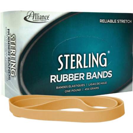 Alliance 25075 Sterling Rubber Bands - Size #107