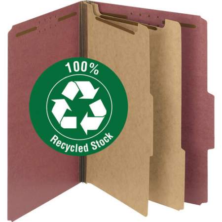 Smead 2/5 Tab Cut Letter Recycled Classification Folder (14024)