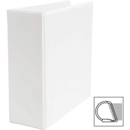 Business Source Basic D-Ring White View Binders (28444)