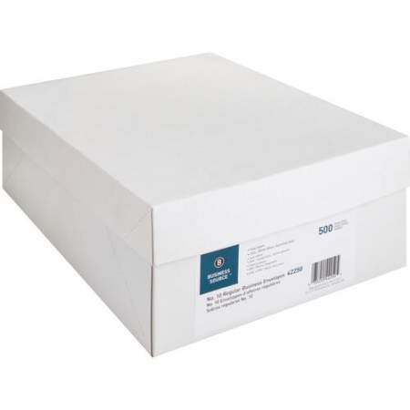 Business Source No. 10 White Business Envelopes (42250)