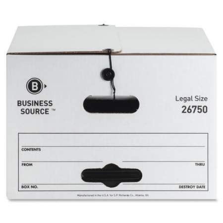 Business Source Light Duty Legal Size Storage Box (26750)
