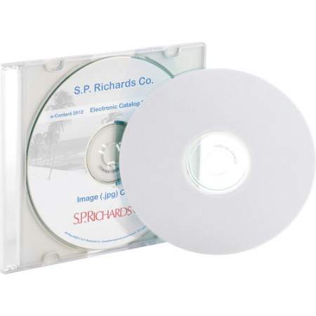 Business Source Laser/Inkjet CD/DVD Labels (26148)