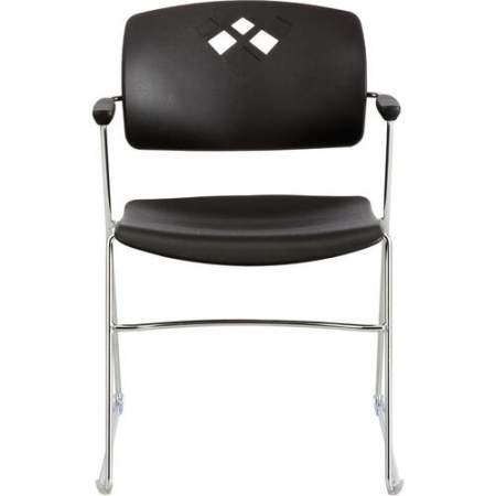 Safco Veer Flex Back Stack Chair with Arm (4286BL)