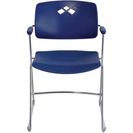 Safco Veer Flex Back Stack Chair with Arm (4286BU)