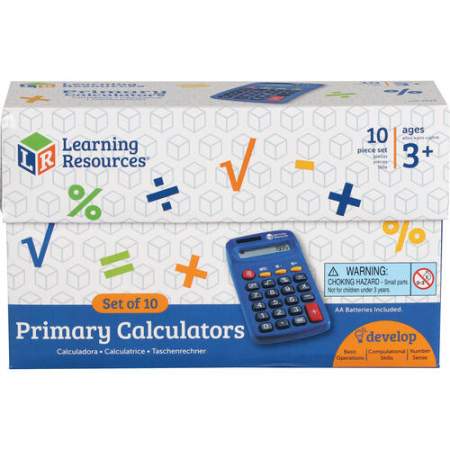 Learning Resources Primary Calculator Set (LER0038)