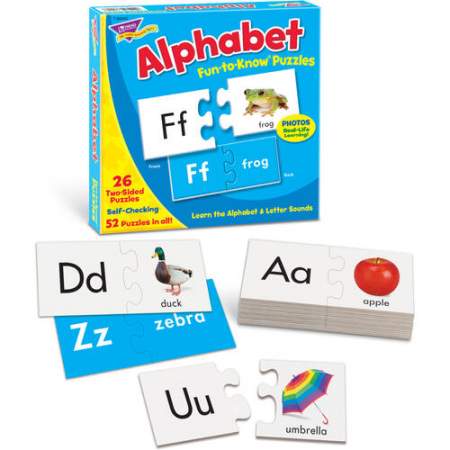 TREND Alphabet Fun-to-Know Puzzles (T36002)