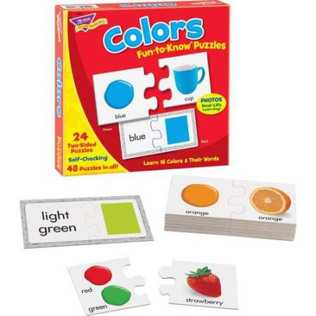 TREND Colors Fun-to-know Puzzles (T36001)
