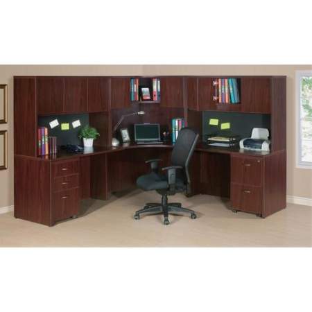 Lorell Essentials Bowfront Desk Shell (69370)