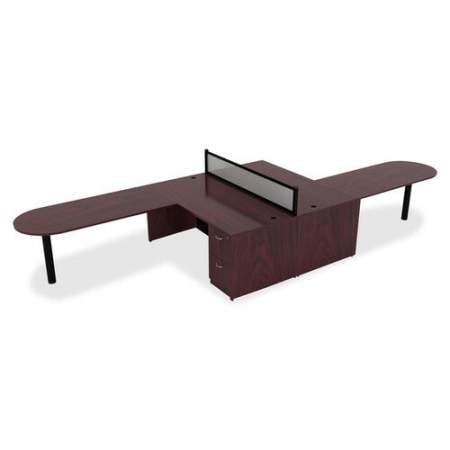 Lorell Essentials Bowfront Desk Shell (69370)