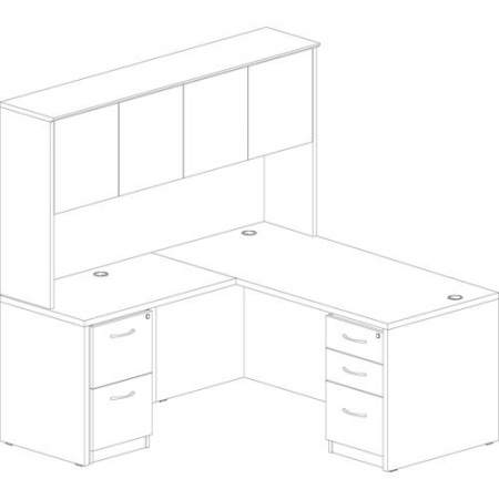 Lorell Essentials Rectangular Desk Shell (69372)