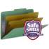 Smead SafeSHIELD 2/5 Tab Cut Legal Recycled Classification Folder (19201)