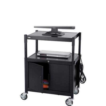 Safco Steel Adjustable AV Carts (8943BL)