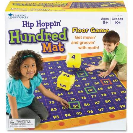 Learning Resources Hip Hoppin' Hundred Mat Floor Game (LER1100)