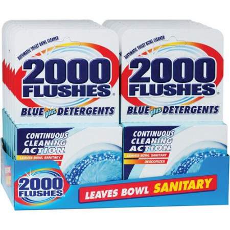 WD-40 2000 Flushes Automatic Toilet Bowl Cleaner (201020)