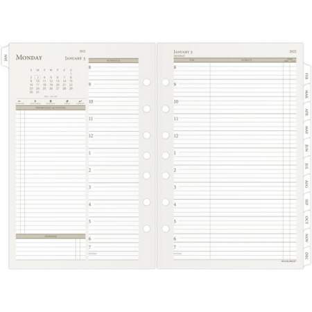 AT-A-GLANCE Daily Monthly Planner Refill (481225A)