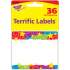 TREND Stars & Swirls Colorful Self-adhesive Name Tags (T68070)
