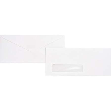 Business Source No. 10 Diagonal Seam Window Envelopes (04468)