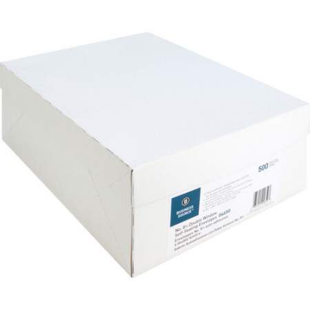 Business Source Double Window No. 8-5/8 Check Envelopes (04650)