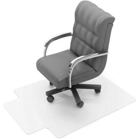 Cleartex Ultimat Plush Pile Polycarbonate Chairmat w/Lip (118927LR)